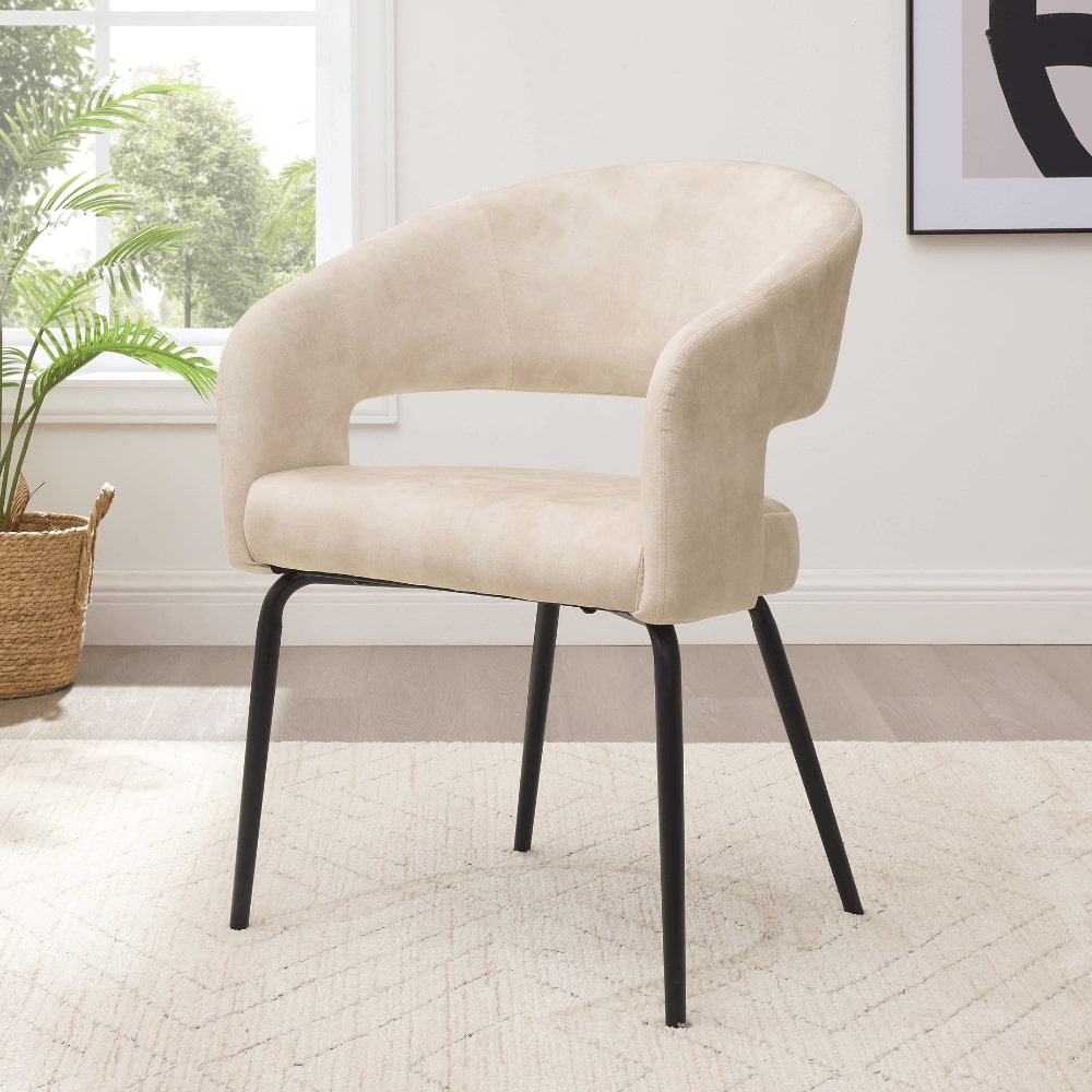 Marco White Round Wooden Dining Set With 4 Jasmine Chairs