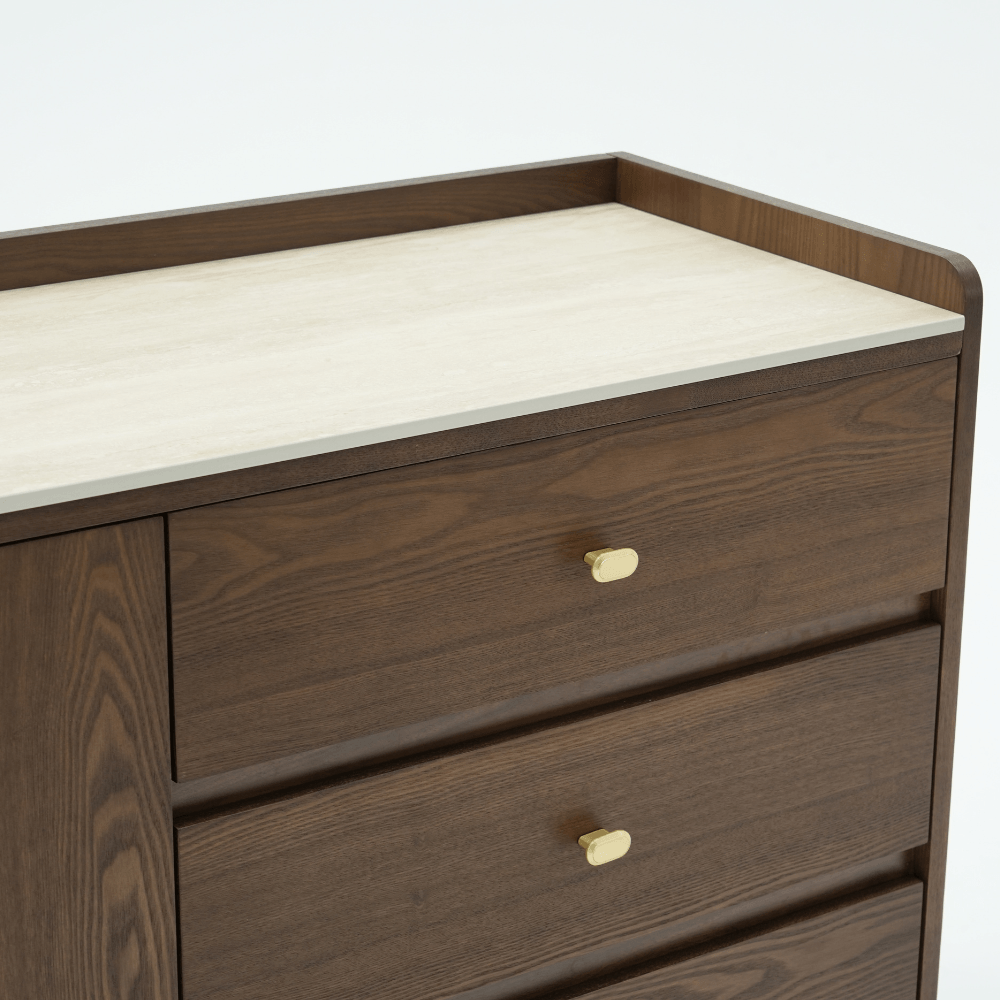 Lorenzo Walnut Wooden Sideboard