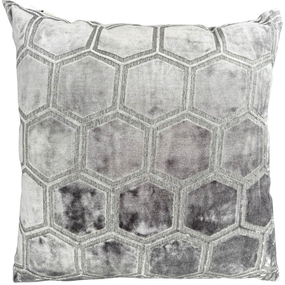 Ivor Slate Velvet Cushion