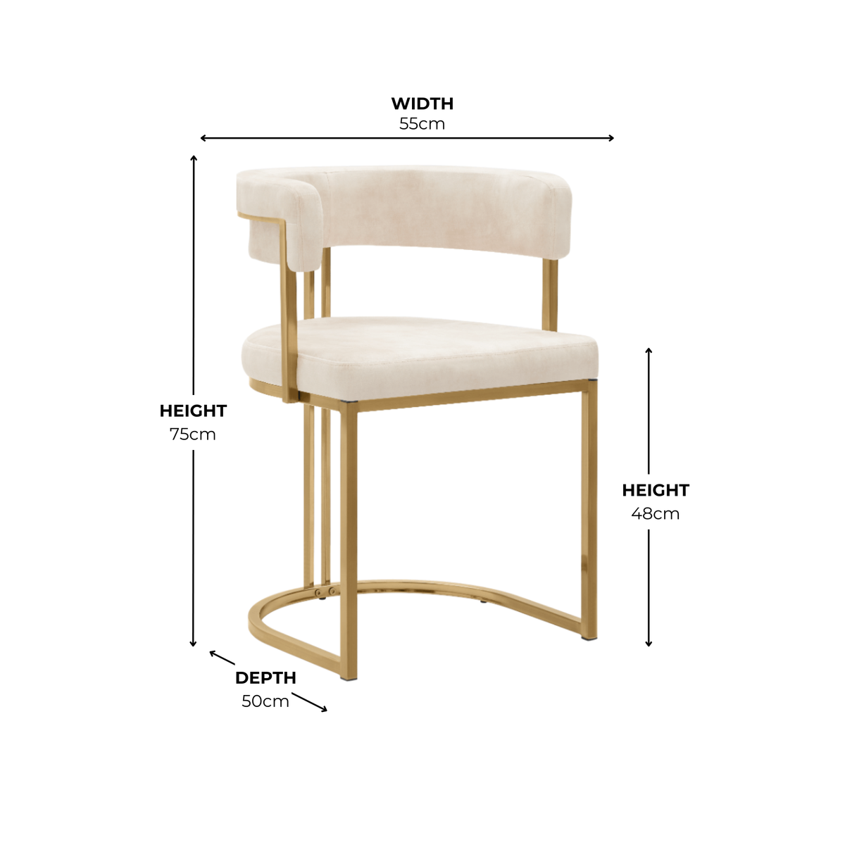 Petra Cream Travertine Ceramic Dining Set With 4 Mia Gold Chairs