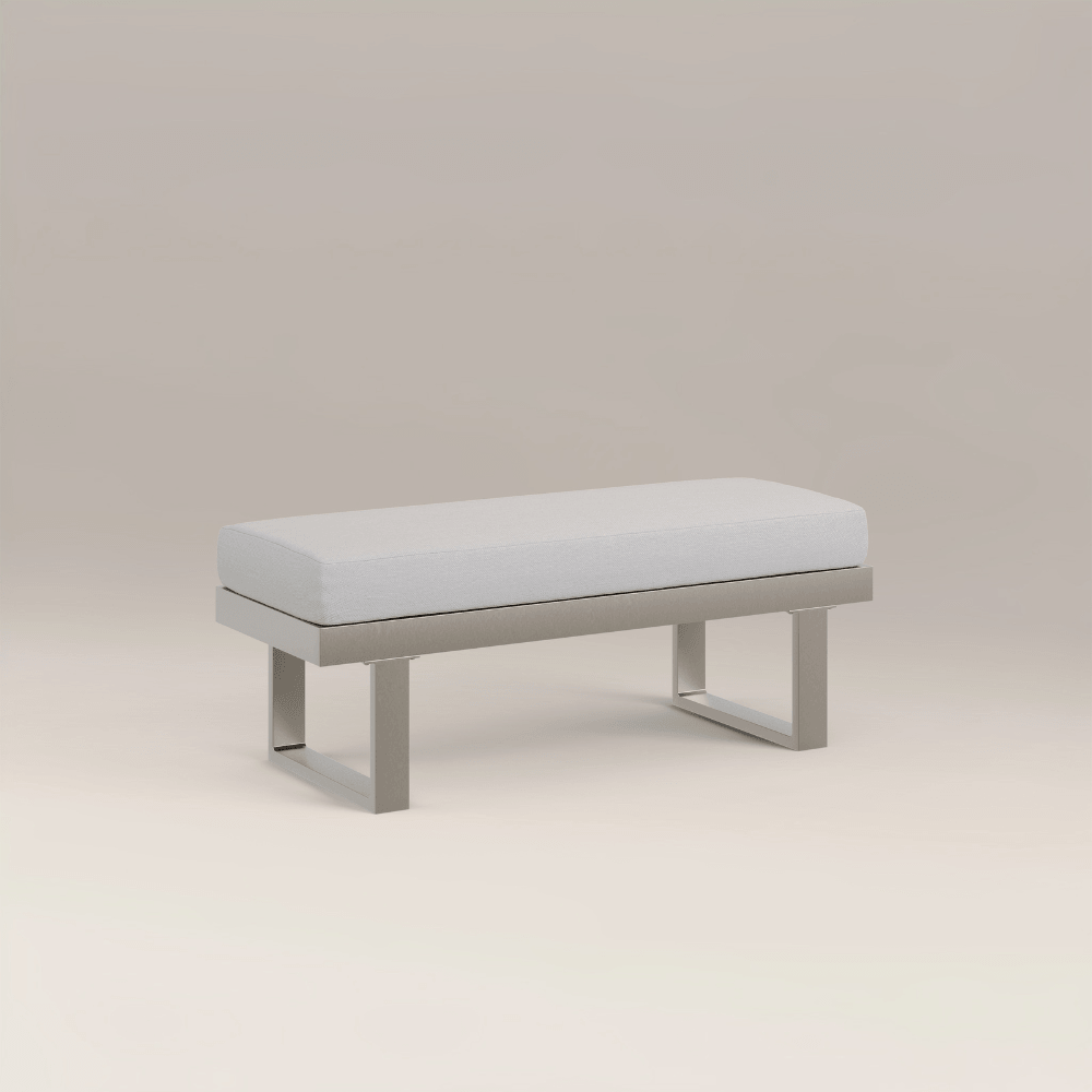 Faro Beige Aluminium Frame Modular Sofa Dining Garden Set