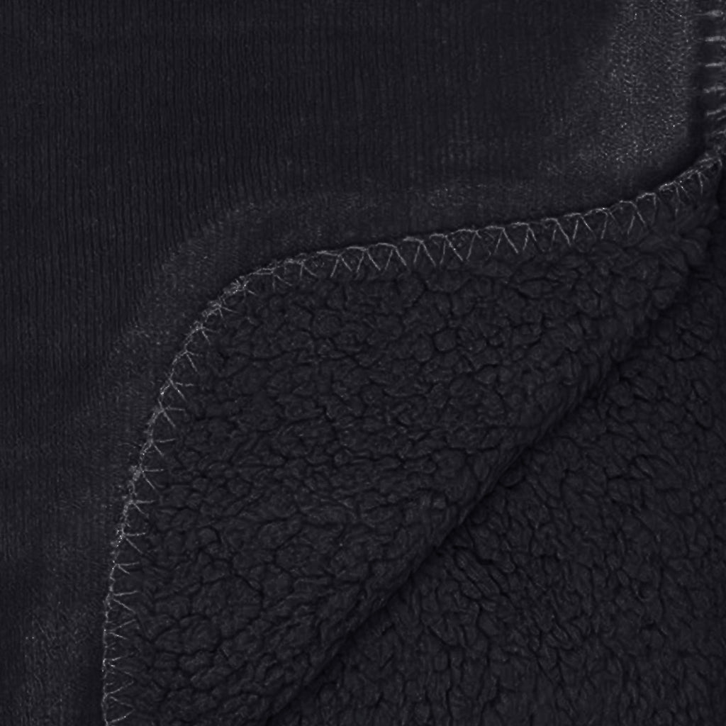 Malini Black Cosy Shearling Throw