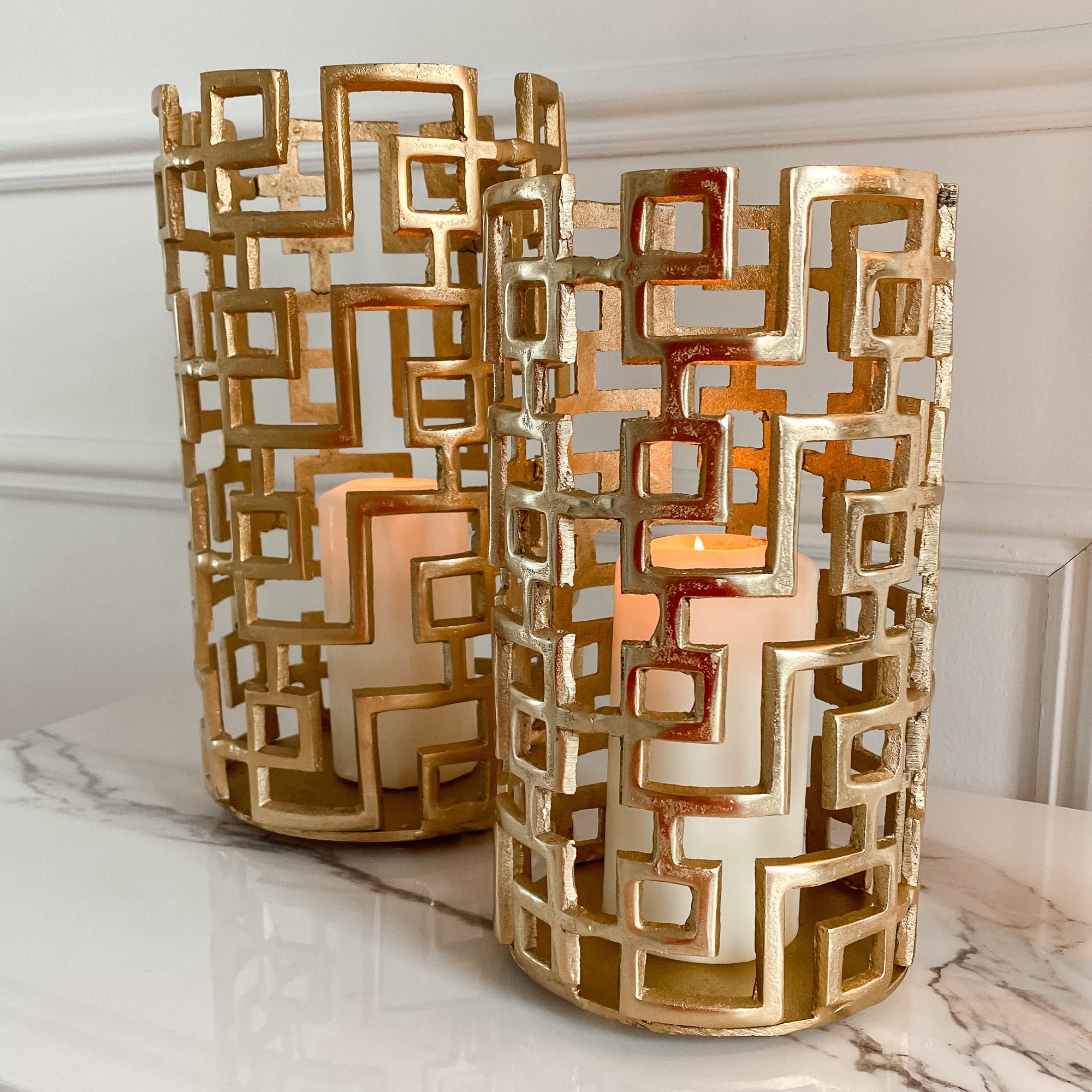 Grecian Candle Holder Large