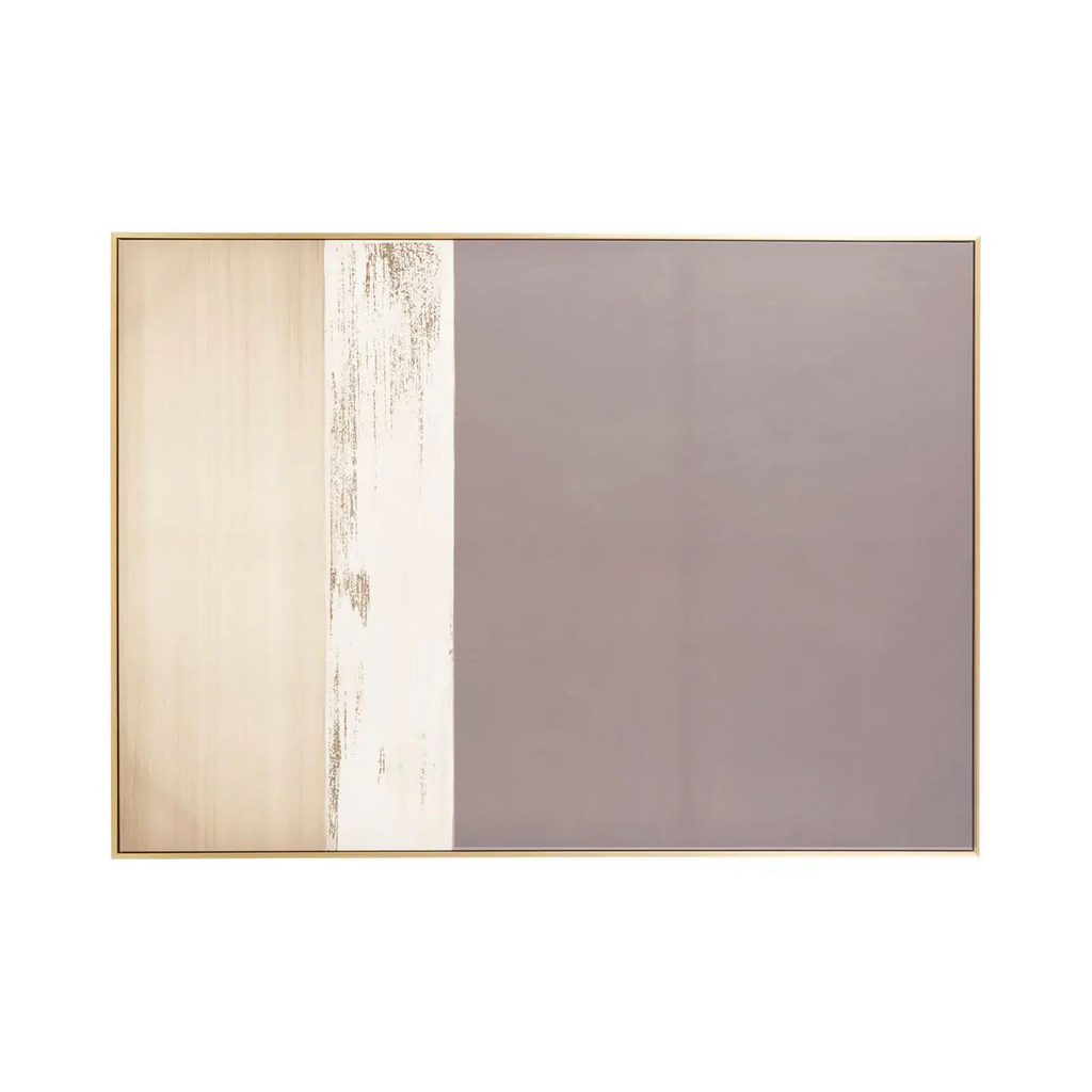 Gold Framed Minimalist Wall Art